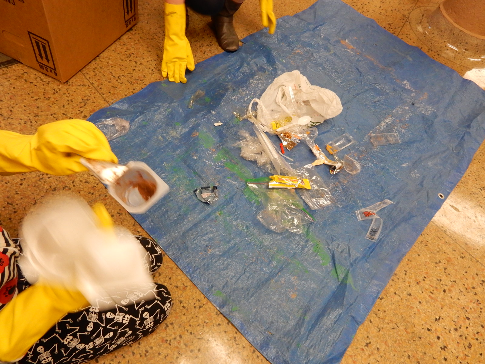 Rossland Summit School class tackles the plastic problem
