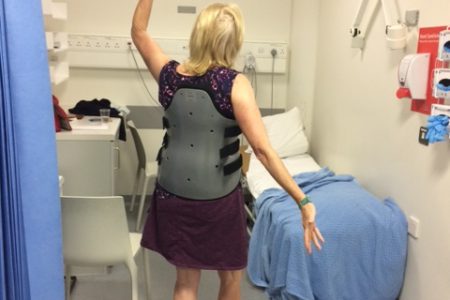 Mayor Moore's back brace and why she's wearing it