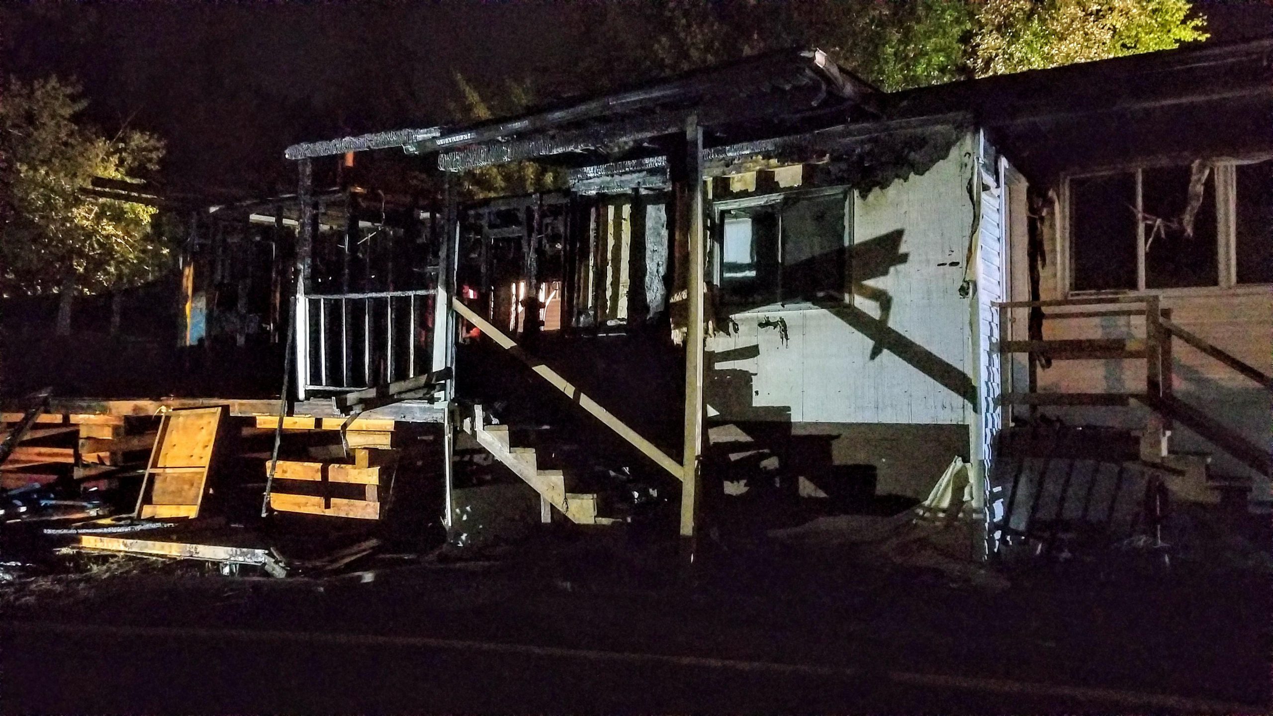 Home destroyed in fire Saturday