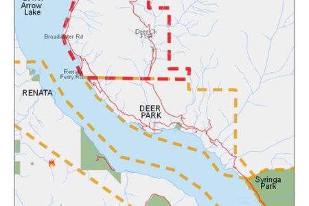 CORRECTION TO LOCATION OF RECEPTION CENTRE: Evacuation ORDER issued for properties north of Deer Creek wildfire