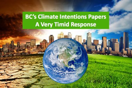 Op/Ed: BC's Timid Response to Climate Change -- and Twelve Solutions