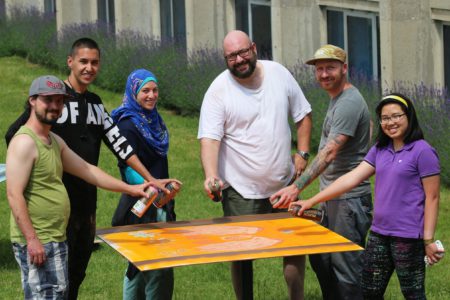 Mural Project Reflects Healthy Campus Experience at Selkirk College