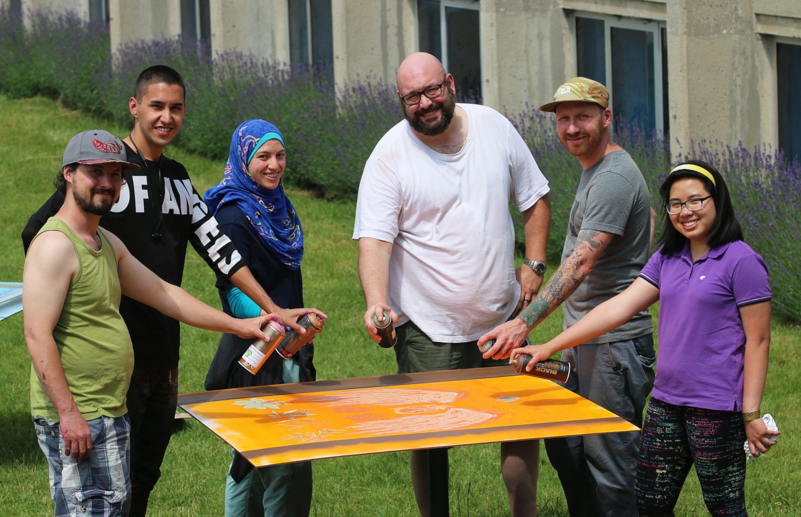 Mural Project Reflects Healthy Campus Experience at Selkirk College