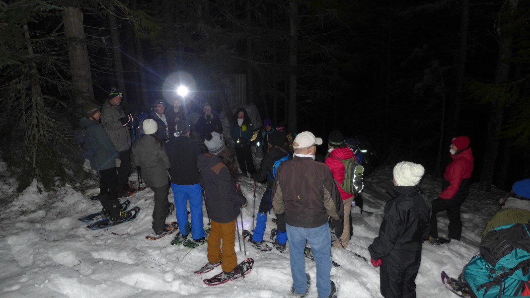 Third Annual Moonlight Snowshoe & Fatbike Quest for Take a Hike