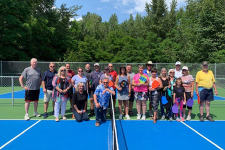 Oasis pickleball courts celebrate Grand Opening