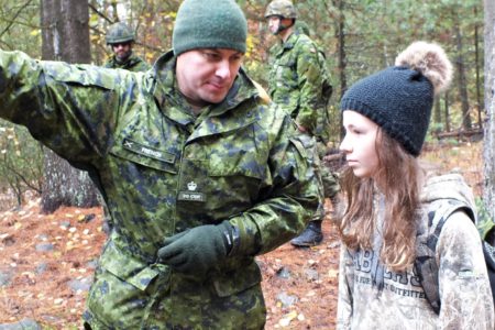 Trail Cadets Get a Taste of Army Life - explosions included