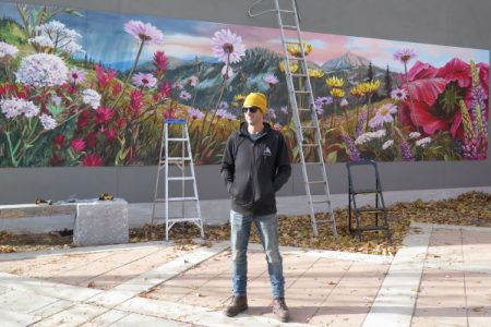 Rossland has a beautiful new mural