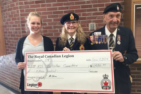 Rossland Legion demonstrates the Christmas spirit of giving