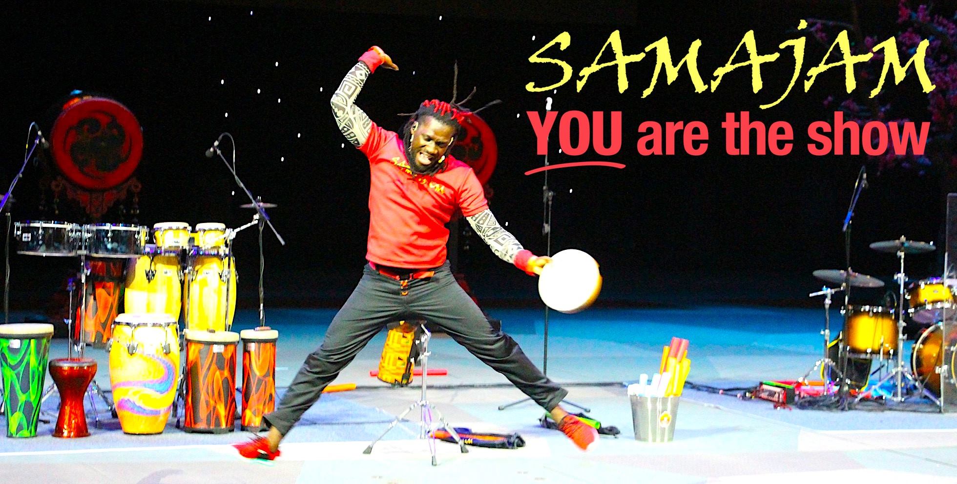 You are the show at SAMAJAM’s interactive musical extravaganza