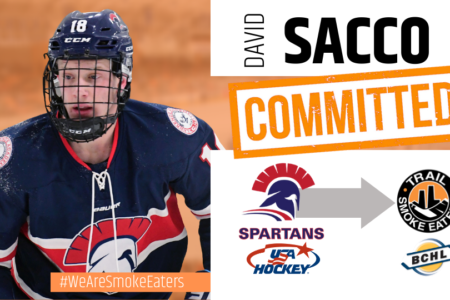 The Smoke Eaters commit to Lawrence Academy product David Sacco for 2020/21.