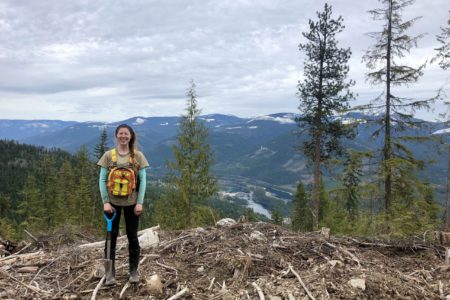 Selkirk College Forest Technology Student Explores the Edge