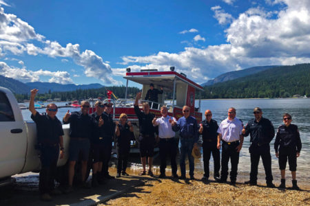 New Fireboat for Christina Lake