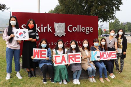 Newly Arrived Selkirk College International Students Get Helping Hands from Korean Moms