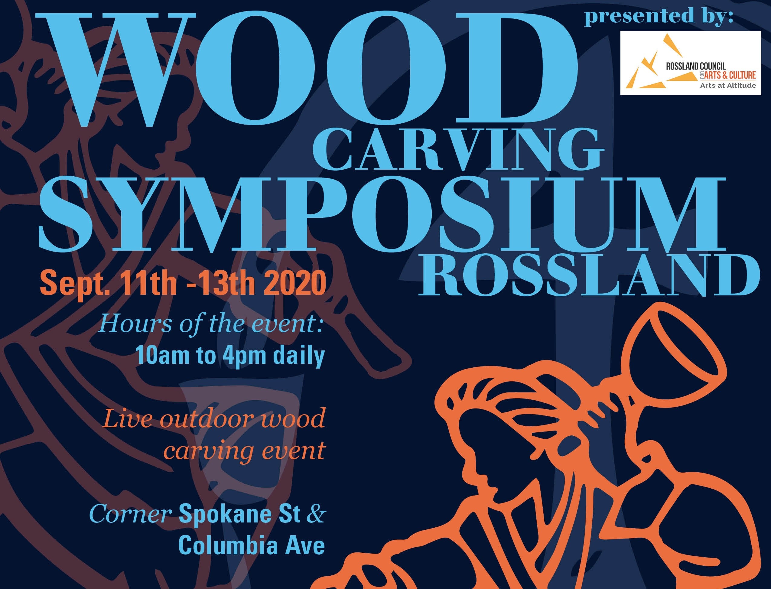 Woodcarving symposium in Rossland