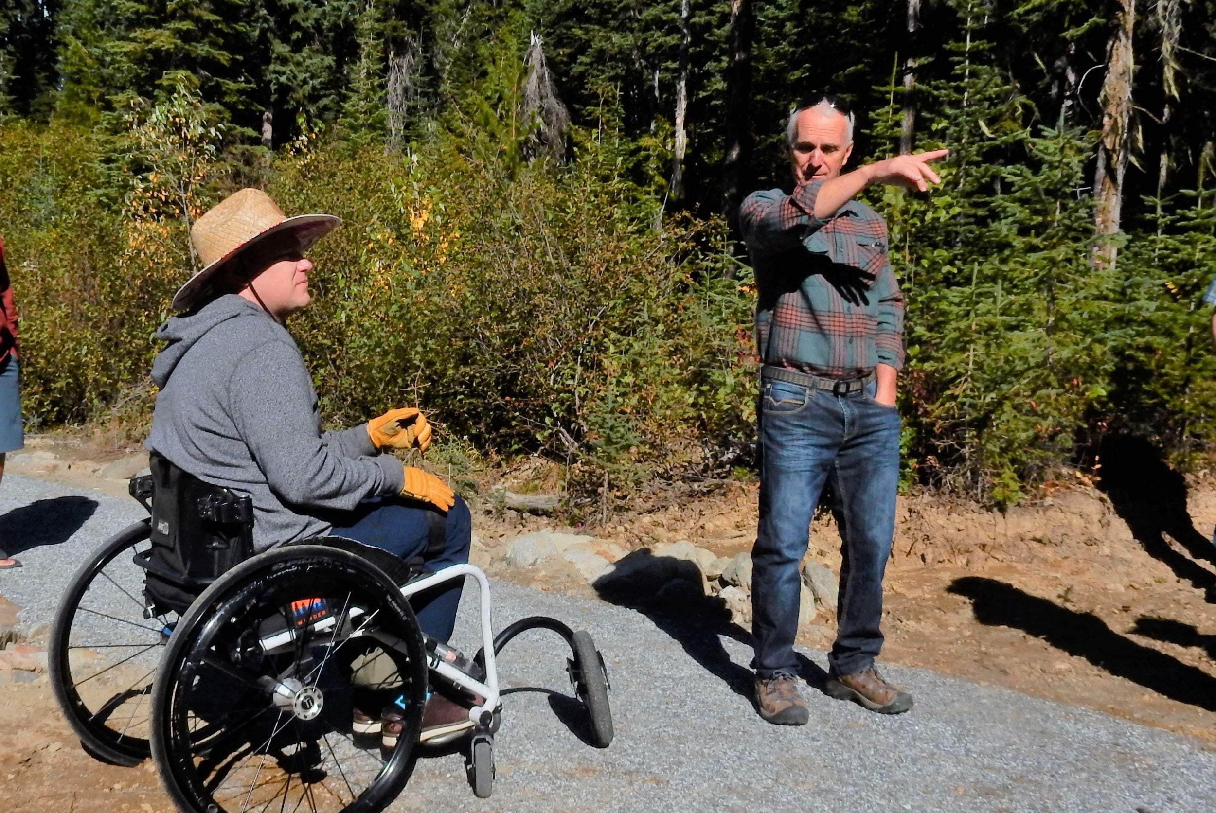 Got mobility issues?  Try the new Accessible Trail.