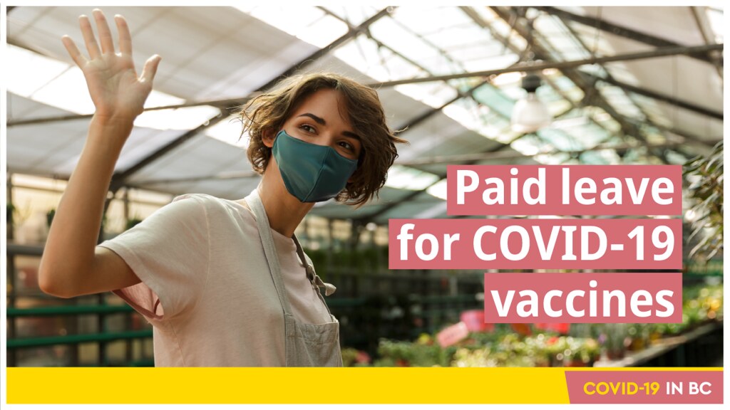 Legislation for paid COVID-19 vaccination leave now in force