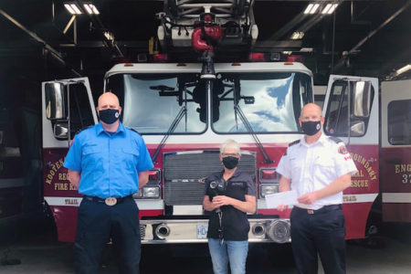 Thermal imaging camera donated to Kootenay Boundary Regional Fire Rescue