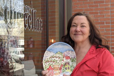 Rossland business adds beauty and glaze to iconic church’s fundraising campaign