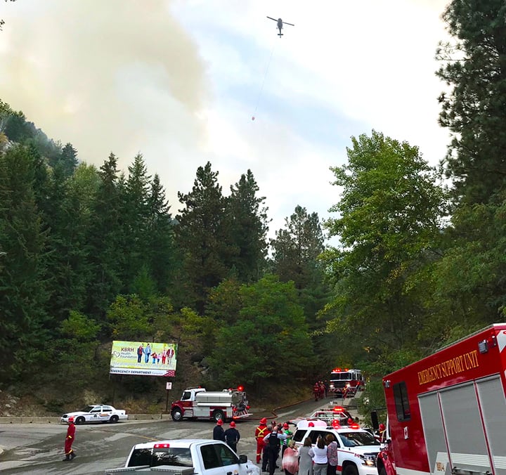 Office of the Fire Commissioner, Fire Chiefs Association of B.C. and the BC Wildfire Service cooperate to train local fire departments