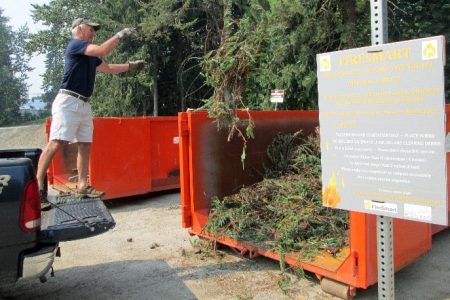 Rossland’s FireSmart Program offers free Wildfire Hazard Vegetation Debris Disposal