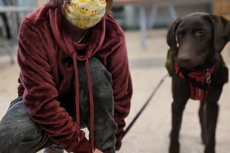 Rossland student learns how to train Certified Assistant Dogs