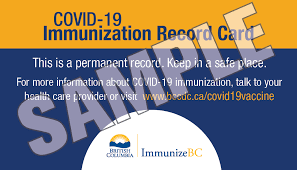 How to get your BC Vaccine Card