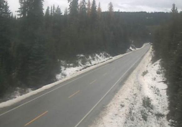 Special weather statement for Highway 3, Paulson Summit to Kootenay Pass.