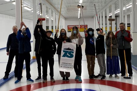 7S On the Button- Curling with the Rossland Curling Club