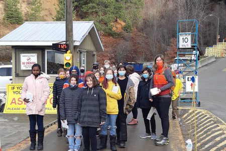 Local students learn at the landfill - Waste out of sight but not out of mind for local students