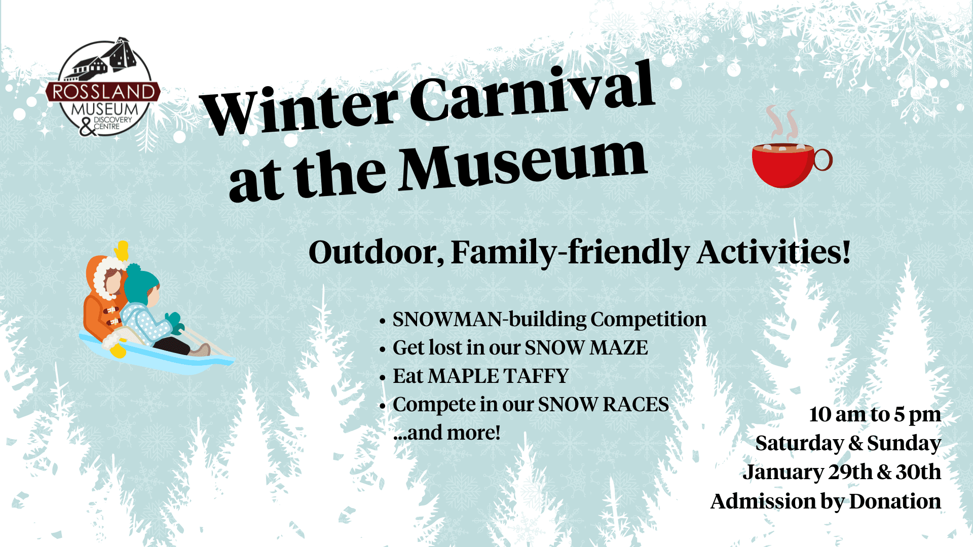 Upcoming Winter Carnival Plans at Rossland Museum