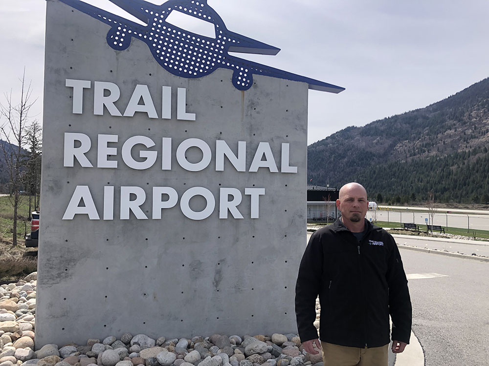 City of Trail welcomes new Trail Regional Airport Manager