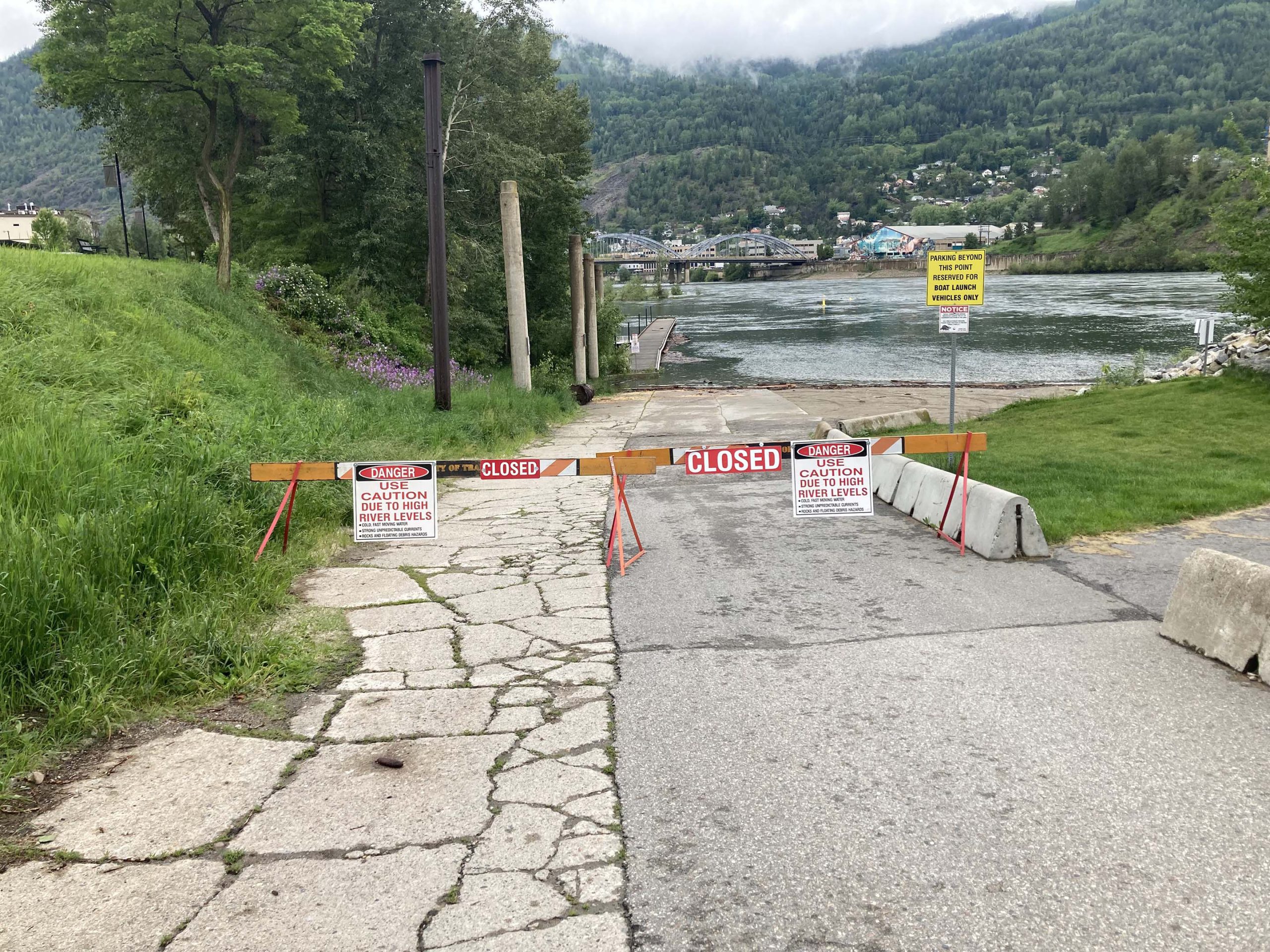 Gyro Park boat launch temporarily closed