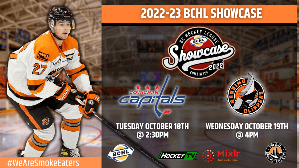 Smoke Eaters and BCHL announce 2022 showcase in Chilliwack