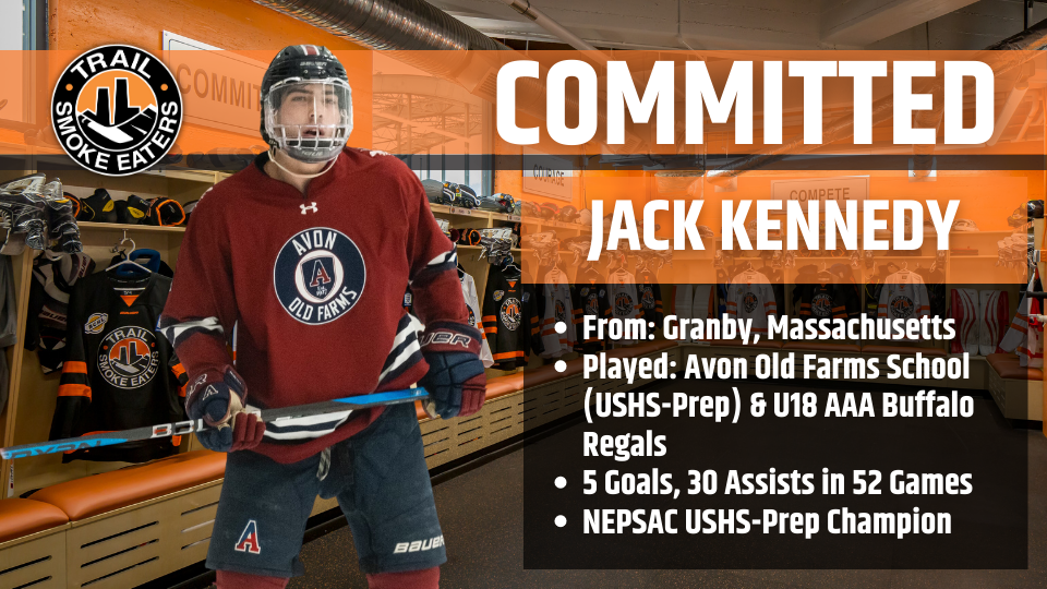 Smoke Eaters Bolster Blueline With Addition Of Kennedy