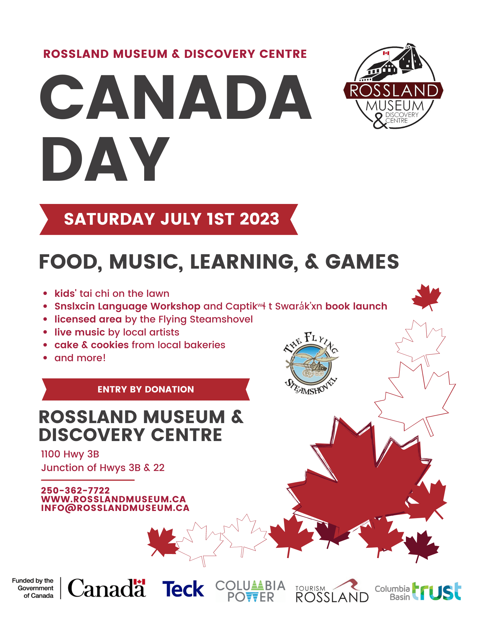 Celebrate Canada Day at the Museum