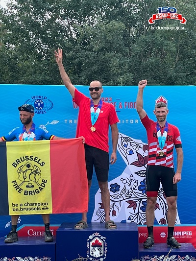 BC cop wins gold at 2023 World Police & Fire Games