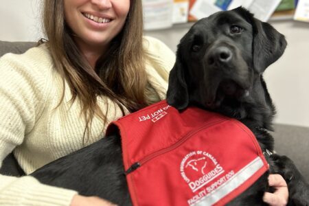 Ireland, RDKB's Furry Hero, Goes Social and Offers Comfort to Those in Need