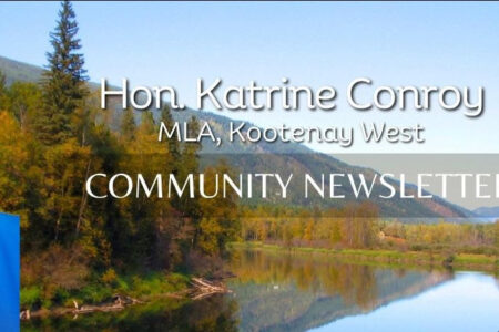 Newsletter from MLA/Minister Katrine Conroy