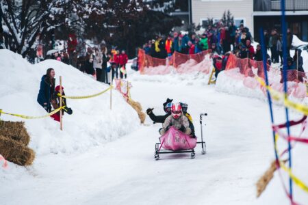 Bobsled Race is ON again! (Whew!)