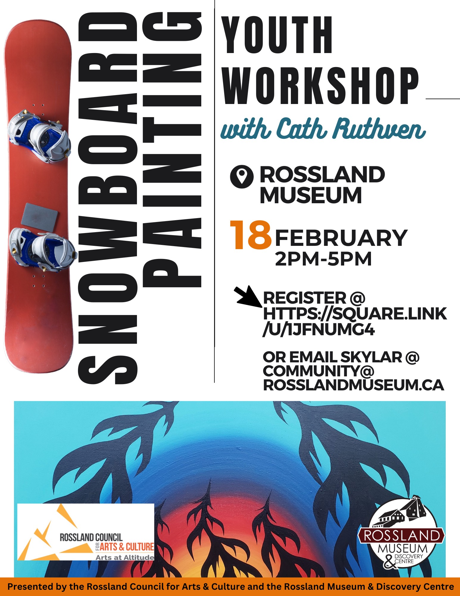 Exciting new events coming up at Rossland Museum!