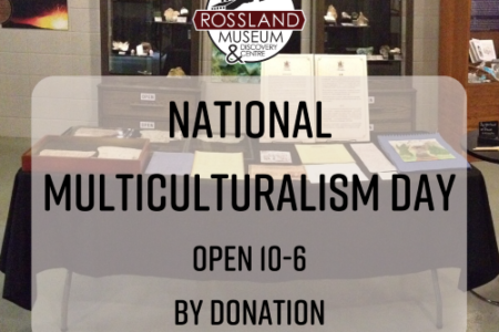 Celebrate Canada with events all week at the Rossland Museum and Discovery Centre