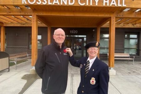 Remembrance Day in Rossland