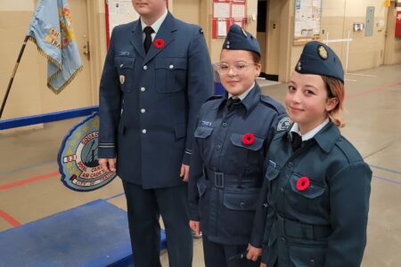 Trail air cadets promoted