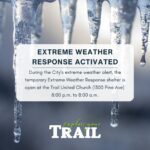 City of Trail activates Extreme Weather Response shelter