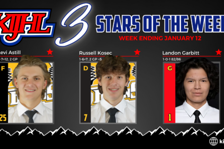 Three stars of the week in KIJHL