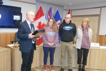 Members of Save Record Ridge Action Committee honoured