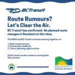 The Word on Rossland's Transit route