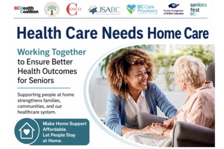 Health Care Needs Home Care Coalition Calls for Election Commitments on Seniors’ Home Support